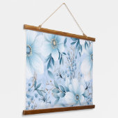 氷河庭冬植物学 吊り下げ型タペストリー (傾斜あり)