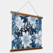 氷河庭冬植物学 吊り下げ型タペストリー (傾斜あり)