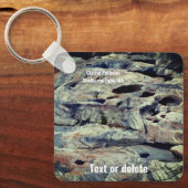 氷河性ポソレスシェルバーン滝MA キーホルダー (正面)