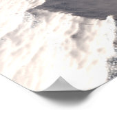 氷河景観 ポスター (角)