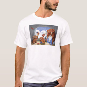 氷河期のマンモス家族 Tシャツ
