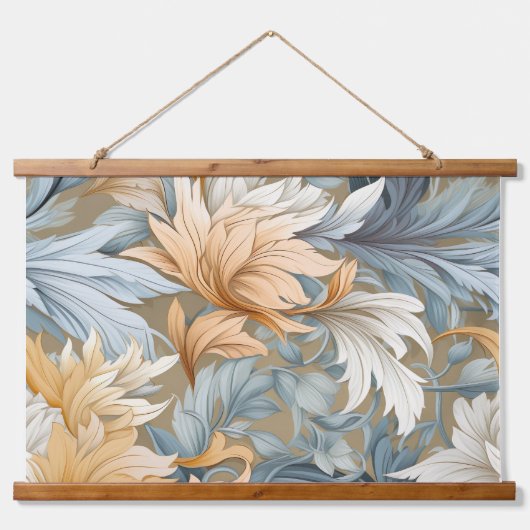 氷河植物交響楽団 吊り下げ型タペストリー (正面)