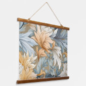 氷河植物交響楽団 吊り下げ型タペストリー (傾斜あり)