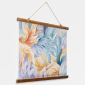 氷河植物交響楽団 吊り下げ型タペストリー (傾斜あり)