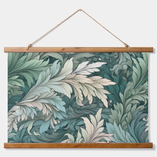 氷河植物交響楽団 吊り下げ型タペストリー (正面)