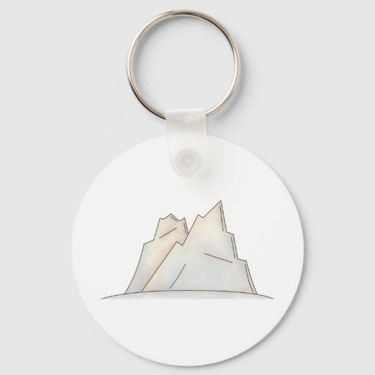 氷河氷山 キーホルダー (裏面)