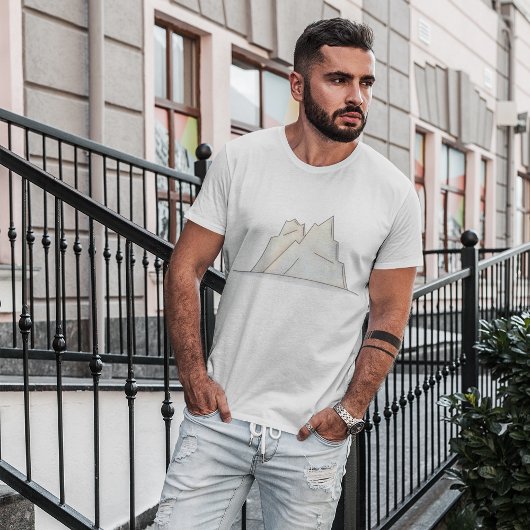 氷河氷山 Tシャツ