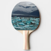 氷河湖ジョクルサロン – アイスランド 卓球ラケット (裏面)