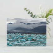 氷河湖ジョクルサロン – アイスランド 招待状 (スタンド正面)