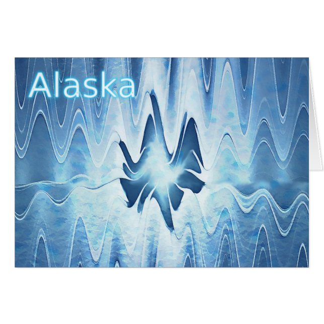 氷河湖 – アラスカ (正面横)