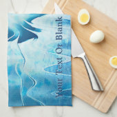 氷河湖 キッチンタオル (四つ折り)