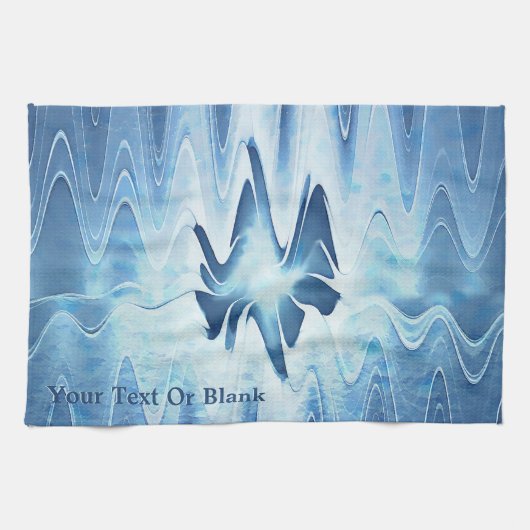 氷河湖 キッチンタオル (横)