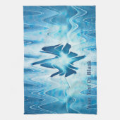 氷河湖 キッチンタオル (縦)