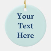 氷河湖 セラミックオーナメント (裏面)