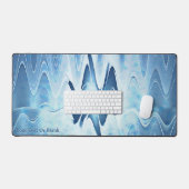 氷河湖 デスクマット (キーボード&マウス)