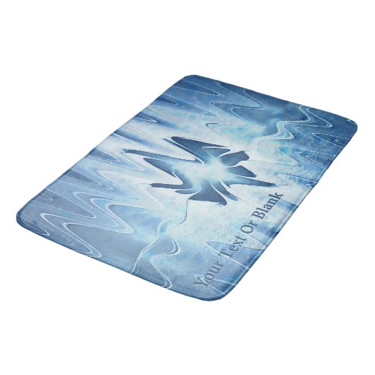 氷河湖 バスマット (アングル)