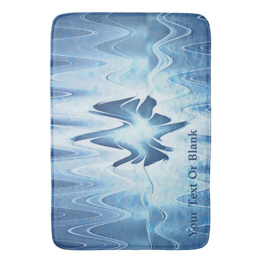 氷河湖 バスマット (正面縦)