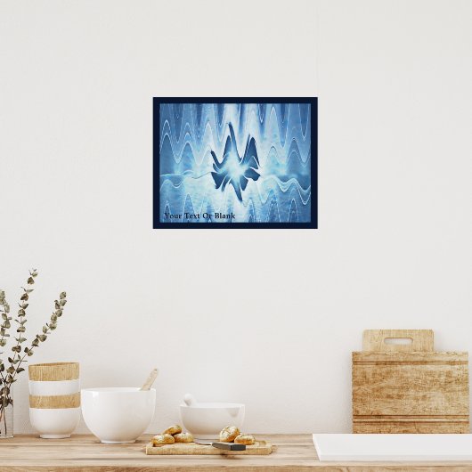 氷河湖 ポスター (キッチン)