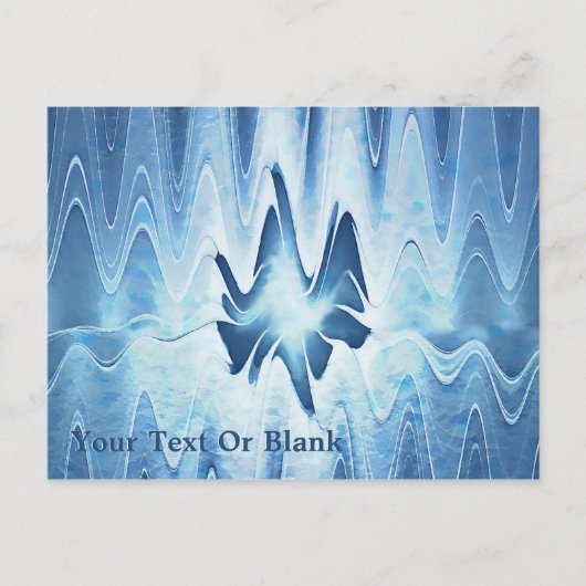 氷河湖 ポストカード (正面)