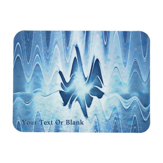 氷河湖 マグネット (横)