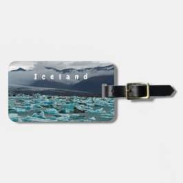 氷河湖 ヨクサルスラン - アイスランド ラゲッジタグ