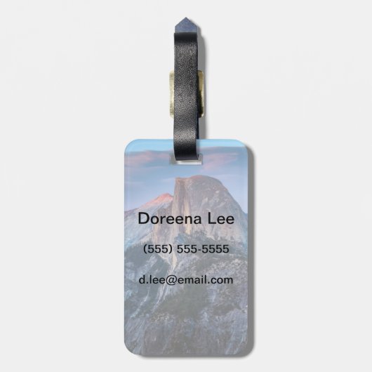 氷河点 ラゲッジタグ (裏面縦)