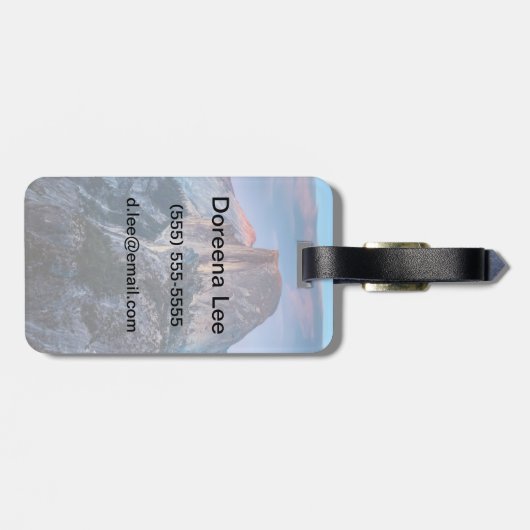 氷河点 ラゲッジタグ (裏面横)