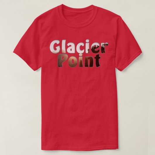 氷河点 Tシャツ (デザイン正面)
