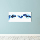 氷河破壊 キャンバスプリント (インサイチュ (ウッドフロア))