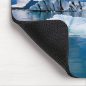 氷河礁湖 マウスパッド (コーナー)