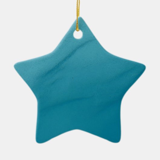 氷河融解抽象芸術自然撮影 セラミックオーナメント (正面)