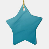 氷河融解抽象芸術自然撮影 セラミックオーナメント (左)