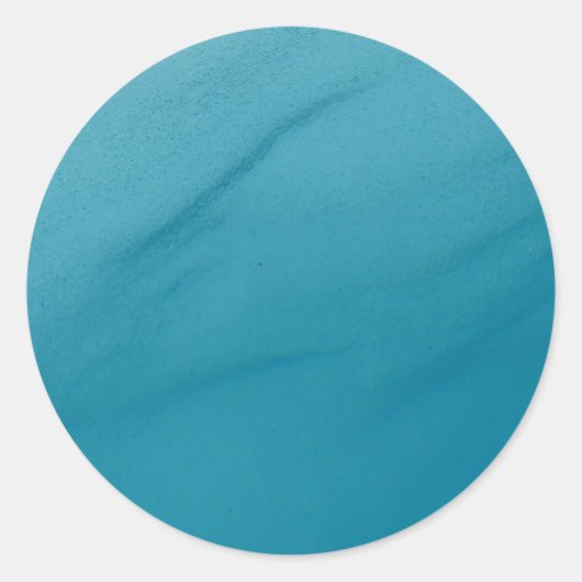 氷河融解抽象芸術自然撮影 ラウンドシール (正面)