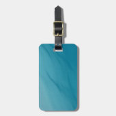 氷河融解抽象芸術自然撮影 ラゲッジタグ (正面縦)