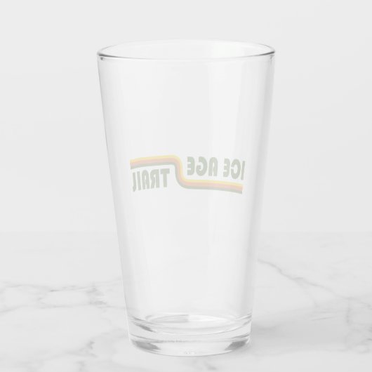 氷河跡 タンブラーグラス (裏面)