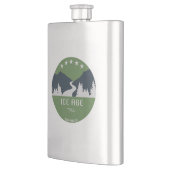 氷河跡 フラスク (左)