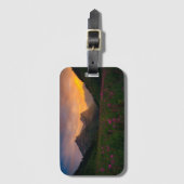 氷河野生の花 ラゲッジタグ (正面縦)