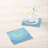 氷河 スクエアペーパーコースター (インサイチュ)