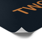 氷河、2つのメディシン湖とロックウェル山 ポスター (角)