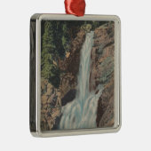氷河、MT -トリックの滝の眺め及び薬 メタルオーナメント (右)