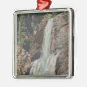 氷河、MT -トリックの滝の眺め及び薬 メタルオーナメント (左)