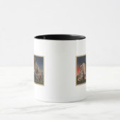 氷河、MT - 2つのブラックフット先住民喫煙 マグカップ (中央)