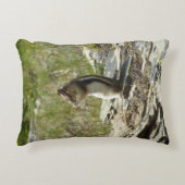 氷河Iの黄金のマントルの地面リス アクセントクッション (正面)