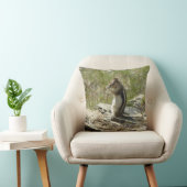 氷河Iの黄金のマントルの地面リス クッション (椅子)