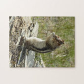 氷河Iの黄金のマントルの地面リス ジグソーパズル (横)