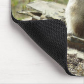 氷河Iの黄金のマントルの地面リス マウスパッド (コーナー)