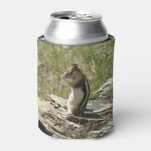氷河Iの黄金のマントルの地面リス 缶クーラー (缶正面)