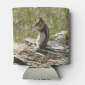 氷河Iの黄金のマントルの地面リス 缶クーラー (裏面)