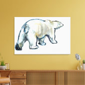 氷河MInt キャンバスプリント (インサイチュ (リビング))