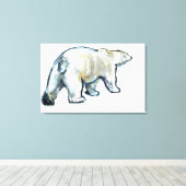 氷河MInt キャンバスプリント (インサイチュ (ウッドフロア))